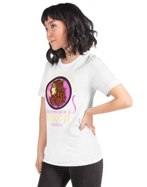 Load image into Gallery viewer, Zodiac Sign Virgo Short-Sleeve Unisex T-Shirt
