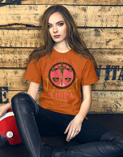 Load image into Gallery viewer, Zodiac Sign Libra Short-Sleeve Unisex T-Shirt
