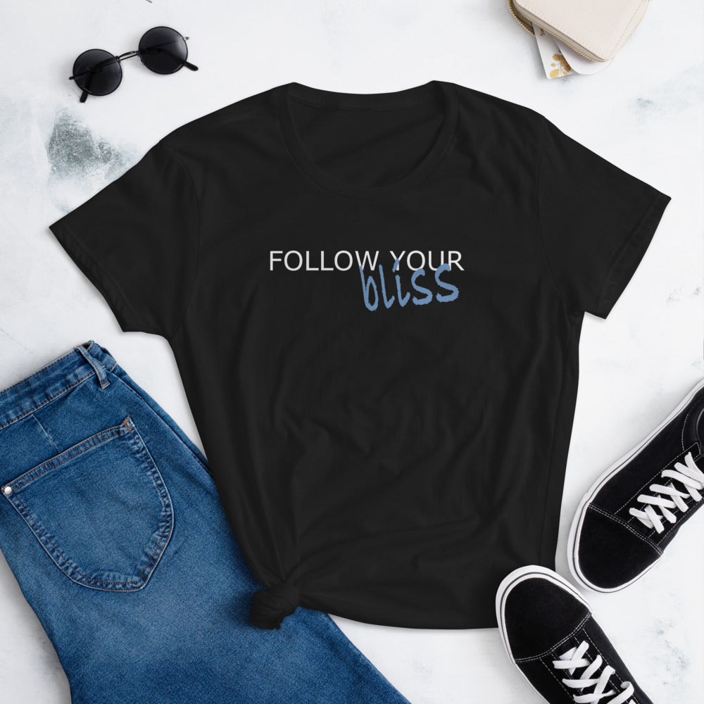 Follow Your Bliss Women's short sleeve t-shirt