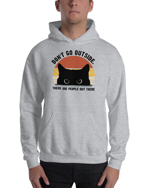 Load image into Gallery viewer, Don&#39;t Go Outside Unisex Hoodie
