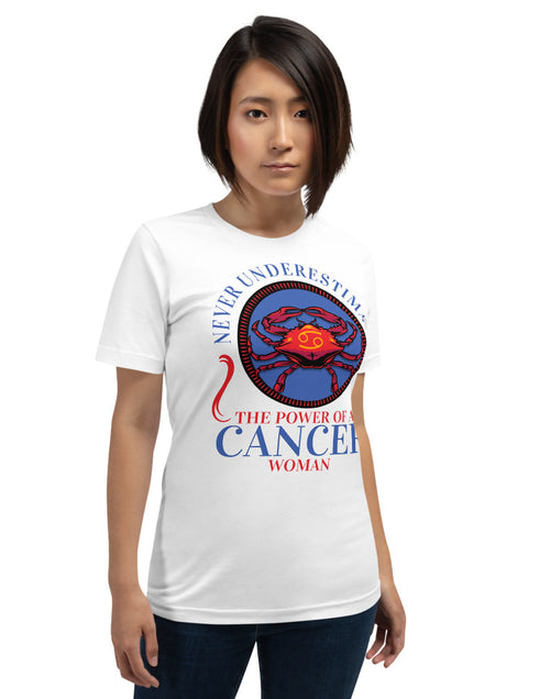 Load image into Gallery viewer, Zodiac Sign Cancer Short-Sleeve Unisex T-Shirt
