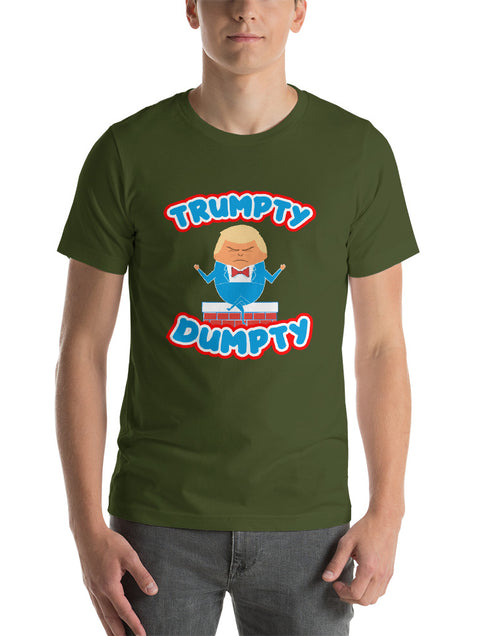 Load image into Gallery viewer, Green Trumpty Dumpty Short-Sleeve Unisex T-Shirt
