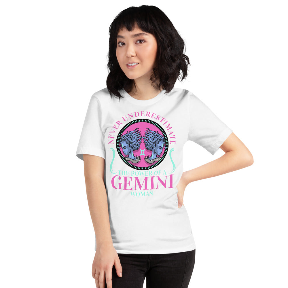 Zodiac Sign Gemini Short-Sleeve Unisex T-Shirt