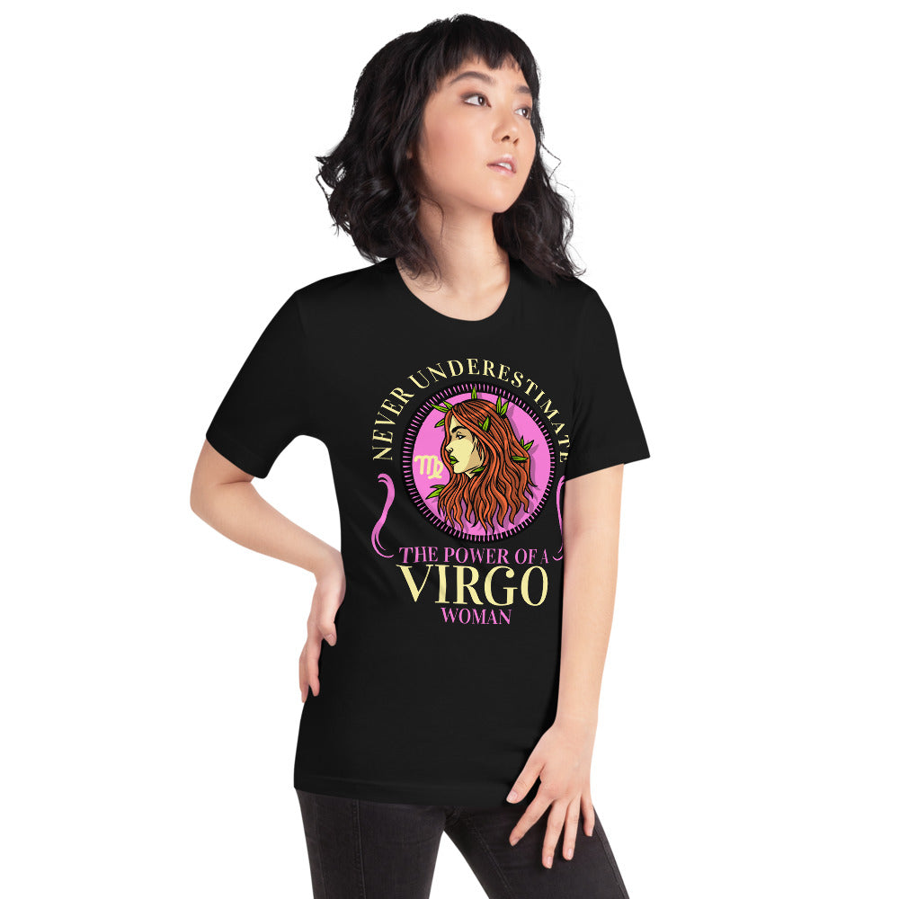 Zodiac Sign Virgo Short-Sleeve Unisex T-Shirt