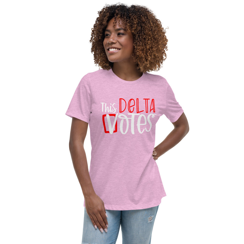 This Delta Votes Women's Relaxed T-Shirt