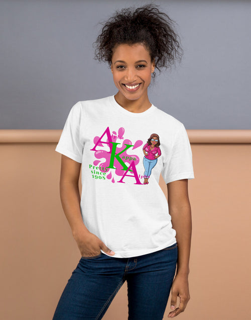 Load image into Gallery viewer, Alpha Kappa Alpha - Pretty Since 1908 AKA T-Shirt
