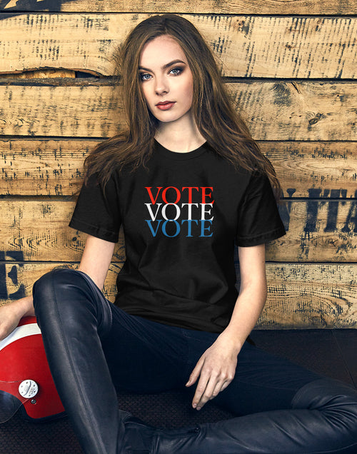 Load image into Gallery viewer, Vote Blue 2020 Short-Sleeve Unisex T-Shirt
