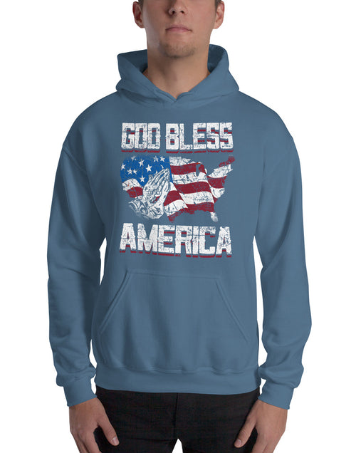 Load image into Gallery viewer, God Bless America Unisex Hoodie
