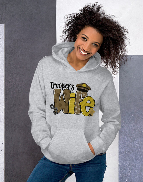 Load image into Gallery viewer, Trooper&#39;s Wife Unisex Hoodie
