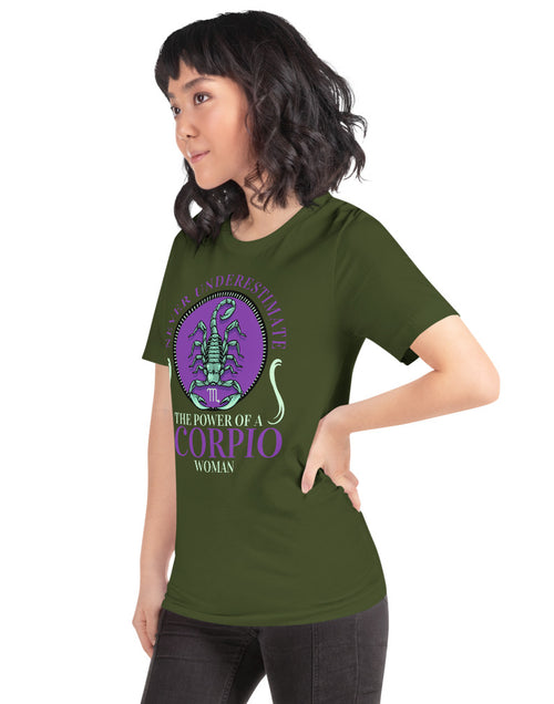 Load image into Gallery viewer, Zodiac Sign Scorpio Short-Sleeve Unisex T-Shirt
