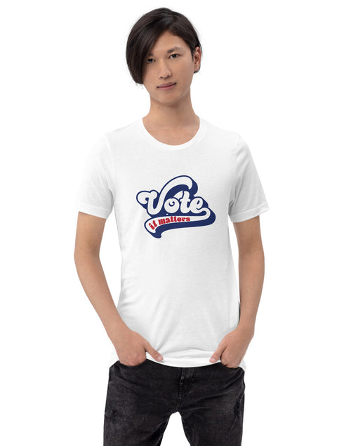 Load image into Gallery viewer, Vote It Matters Short-Sleeve Unisex T-Shirt
