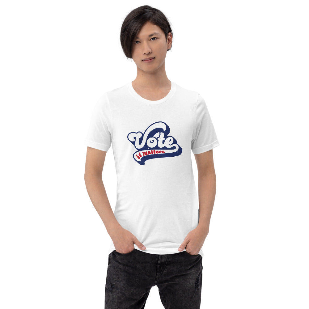 Vote It Matters Short-Sleeve Unisex T-Shirt