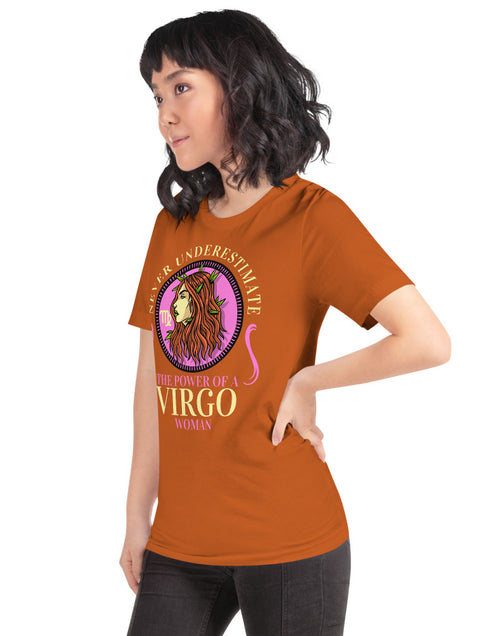 Load image into Gallery viewer, Zodiac Sign Virgo Short-Sleeve Unisex T-Shirt
