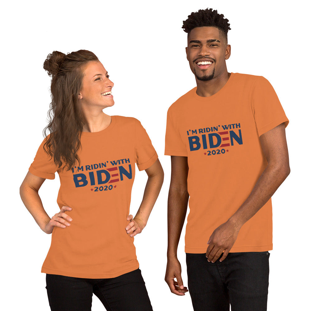 I'm Ridin with  Biden Short-Sleeve Unisex T-Shirt