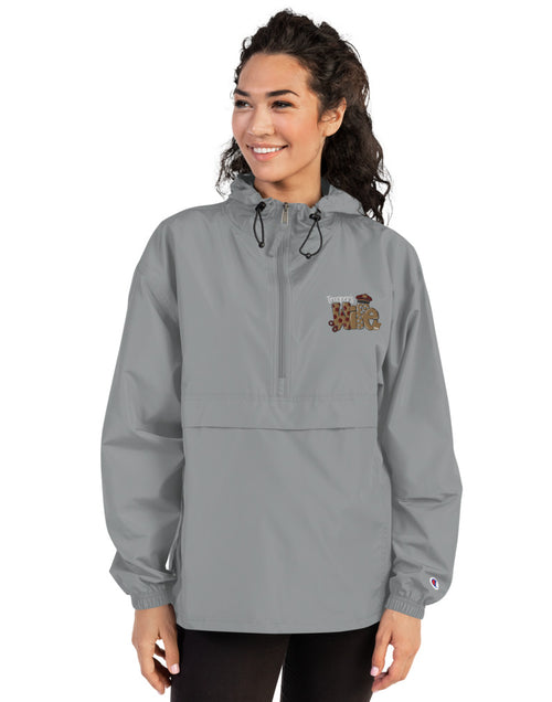 Load image into Gallery viewer, Trooper&#39;s Wife Embroidered Champion Packable Jacket
