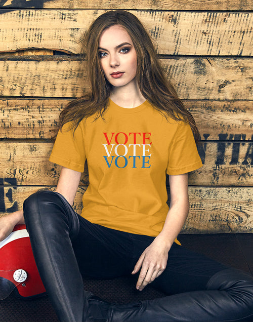 Load image into Gallery viewer, Vote Blue 2020 Short-Sleeve Unisex T-Shirt
