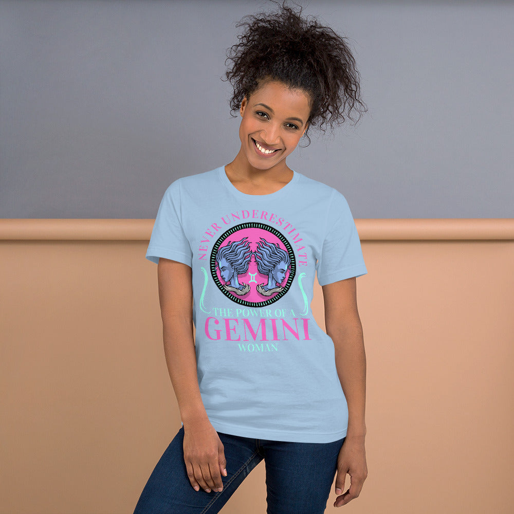 Zodiac Gemini Short-Sleeve Unisex T-Shirt