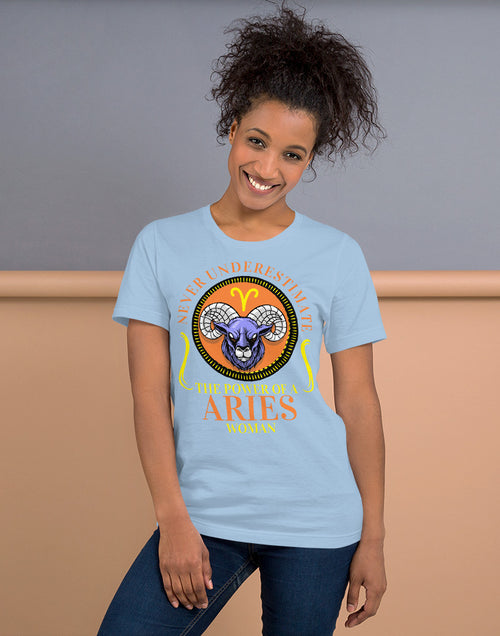 Load image into Gallery viewer, Zodiac Sign Aries Short-Sleeve Unisex T-Shirt
