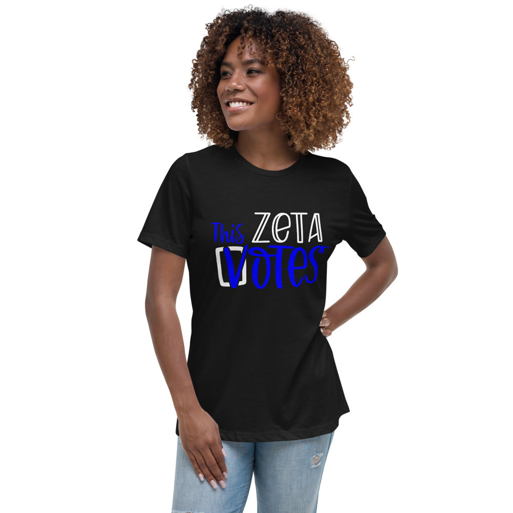 This Zeta Votes Women's Zeta Phi Beta T-Shirt