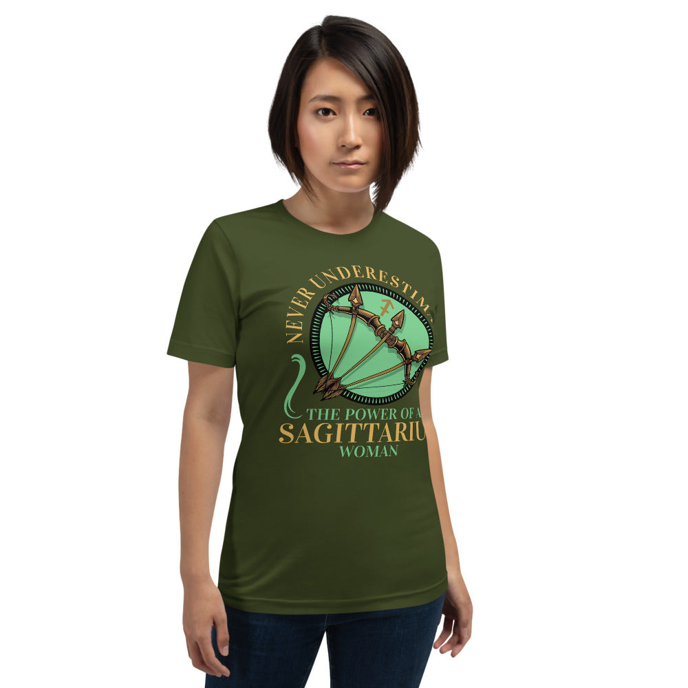 Zodiac Sign Sagittarius Short-Sleeve Unisex T-Shirt