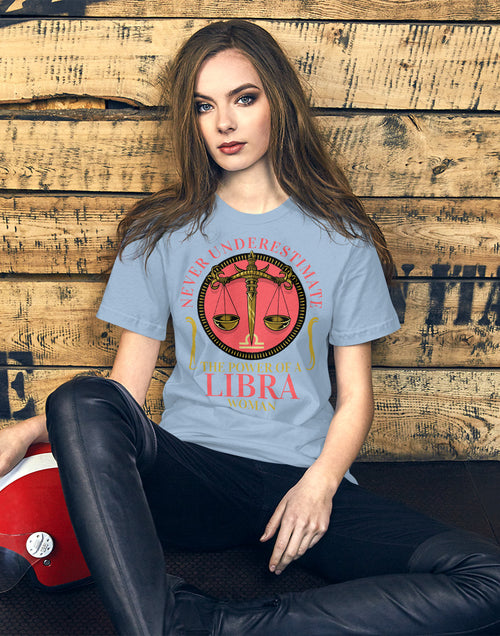 Load image into Gallery viewer, Zodiac Sign Libra Short-Sleeve Unisex T-Shirt
