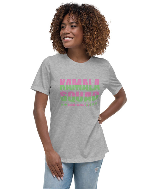 Load image into Gallery viewer, Kamala Squad - Biden Harris 2020 Women&#39;s Relaxed T-Shirt
