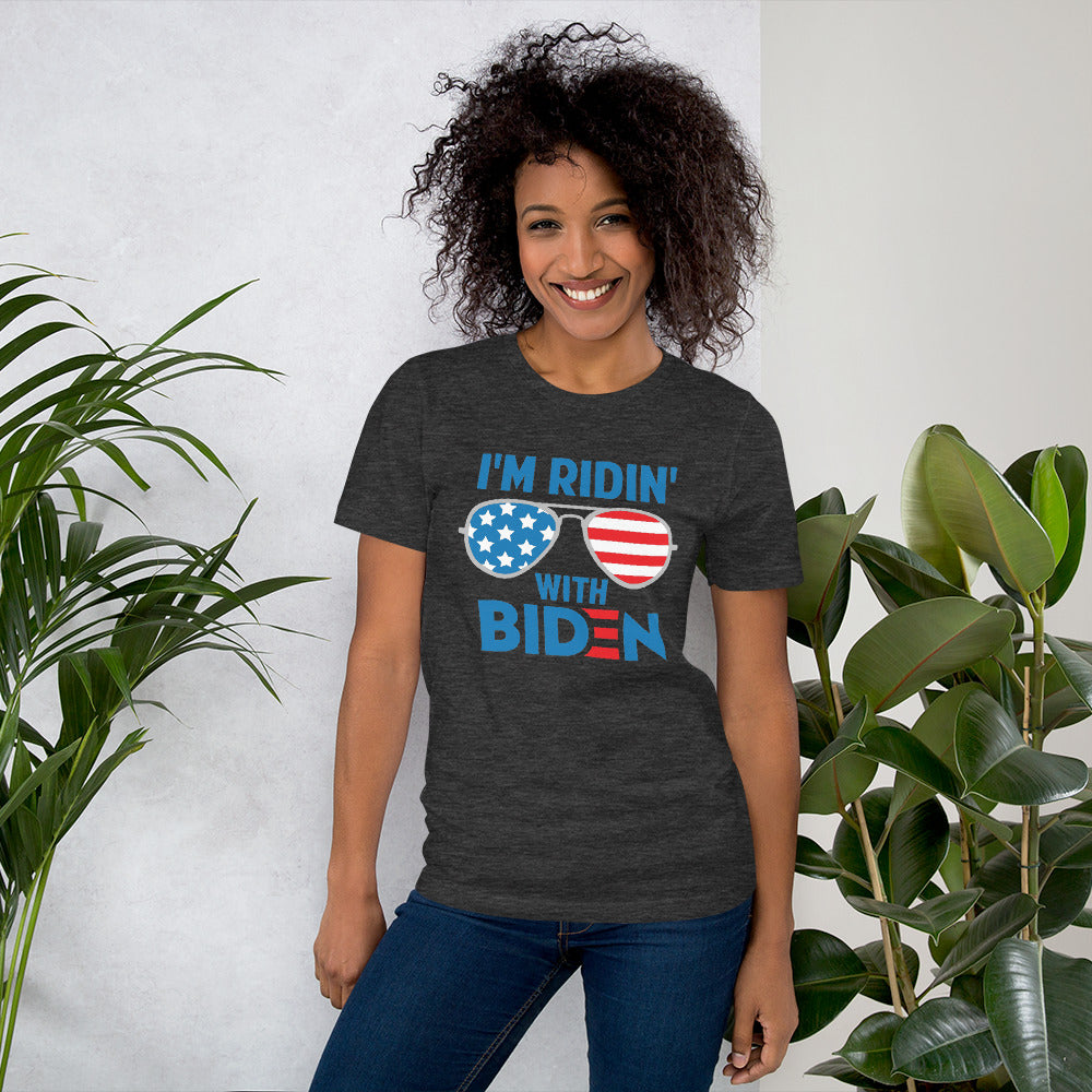 I'm Ridin With Biden 2020 Gray T-Shirt