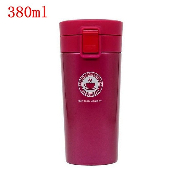 Portable Spill Proof Travel Mug Vacuum Flask