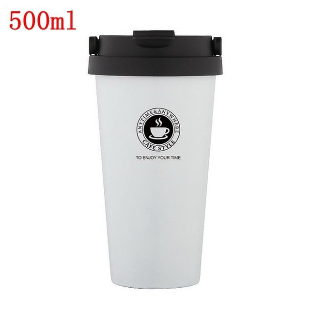 Portable Spill Proof Travel Mug Vacuum Flask