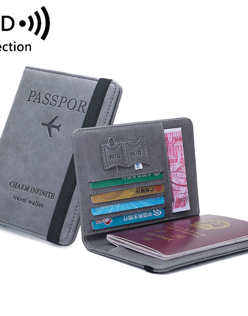 Load image into Gallery viewer, Women RFID Passport Covers ID Bank Card Protector Sheild
