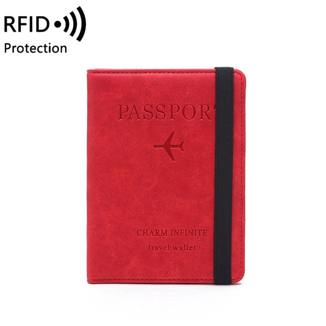 Women RFID Passport Covers ID Bank Card Protector Sheild