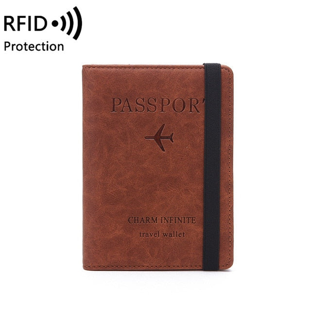 Women RFID Passport Covers ID Bank Card Protector Sheild