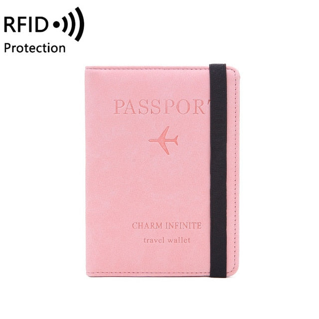 Women RFID Passport Covers ID Bank Card Protector Sheild