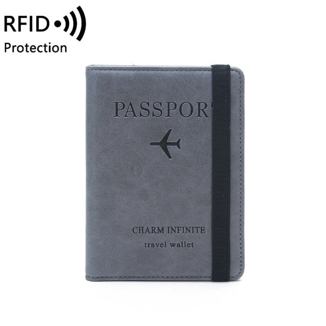 Women RFID Passport Covers ID Bank Card Protector Sheild