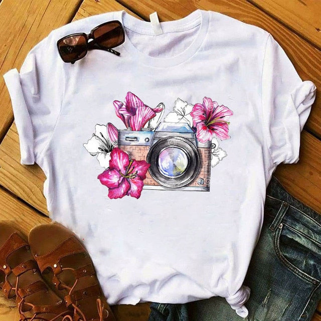 Fashion Vintage  Cute Tshirt