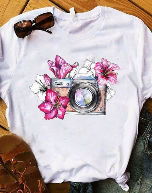 Load image into Gallery viewer, Fashion Vintage  Cute Tshirt
