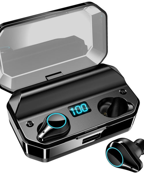 Load image into Gallery viewer, TOMKAS 8000mAh TWS Earphones 9D Stereo Bluetooth 5.0 Wireless Earphones IPX7 Waterproof Headphone LED Display with Mic Touch Key
