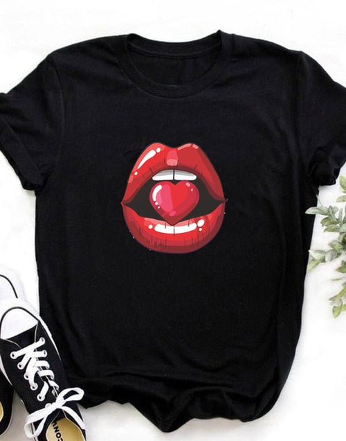 Load image into Gallery viewer, Fashion Vintage  Cute Tshirt
