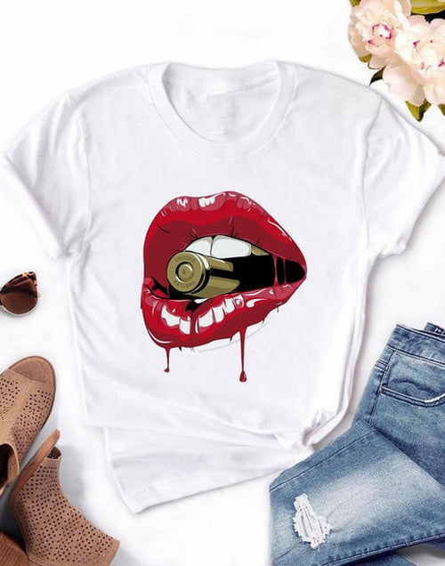 Load image into Gallery viewer, Those Amazing Lips T-Shirt
