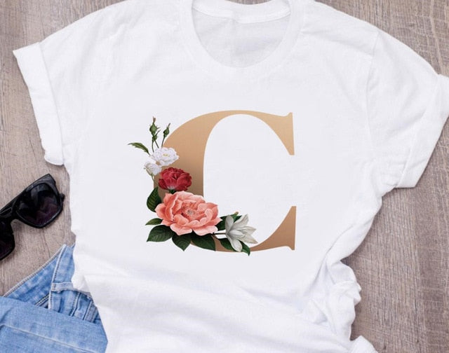 Personal Lettered Fashion Tee