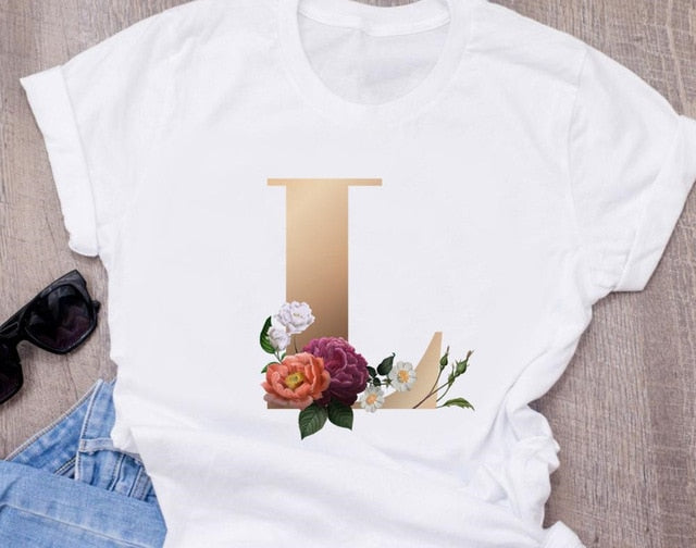 Personal Lettered Fashion Tee