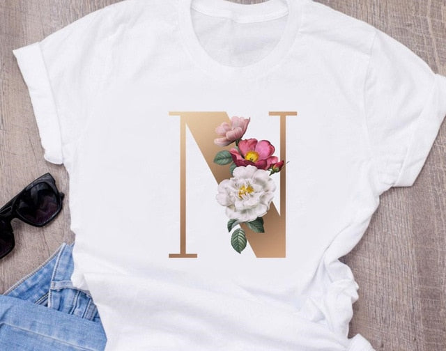 Personal Lettered Fashion Tee