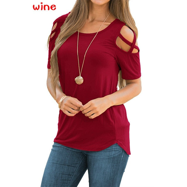 Heart Paw Off Shoulder Tops