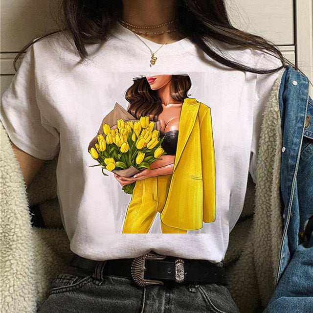 New Vogue Graphic  T-shirt