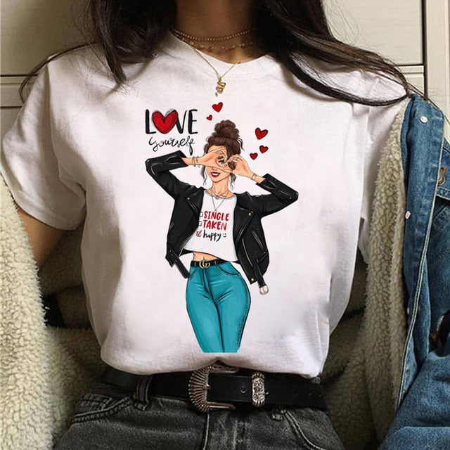 New Vogue Graphic  T-shirt