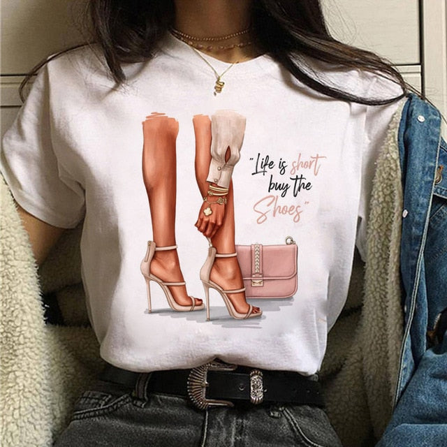 New Vogue Graphic  T-shirt