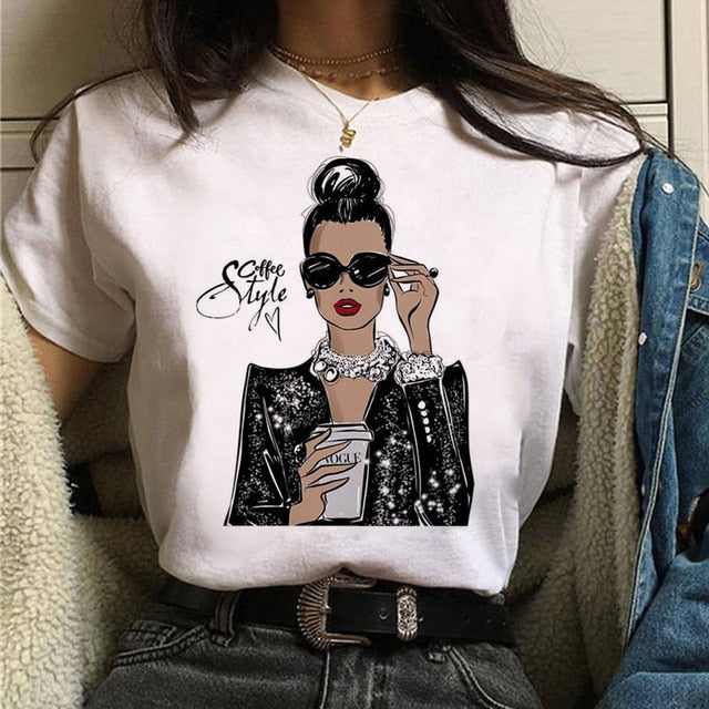 New Vogue Graphic  T-shirt