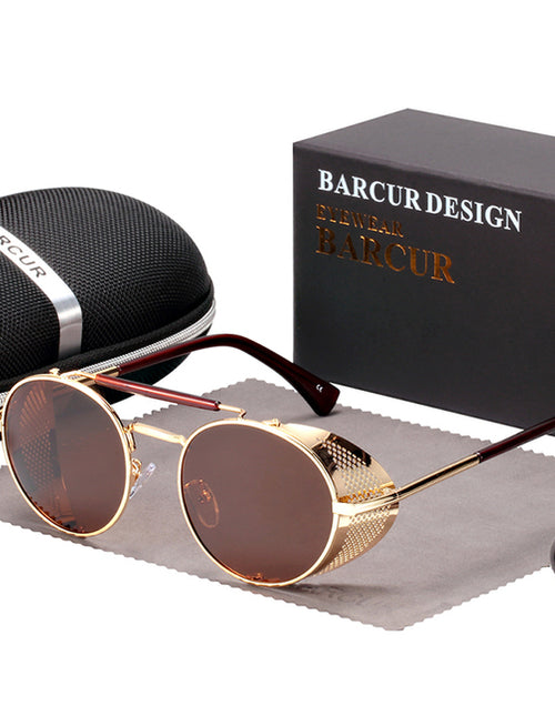 Load image into Gallery viewer, BARCUR Retro Sunglasses Women Vintage Styles
