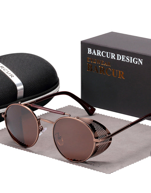 Load image into Gallery viewer, BARCUR Retro Sunglasses Women Vintage Styles
