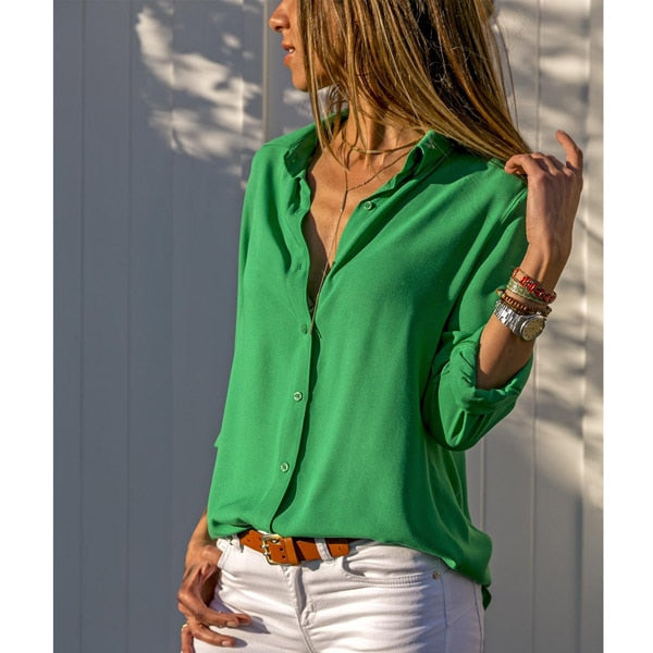 Slim Fashion Long Sleeve Casual Tops